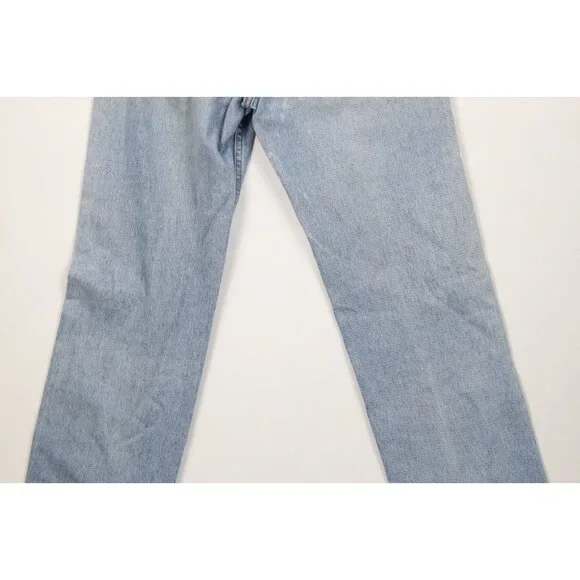 Vtg 80s Levis 509 Orange Tab Mens 32x30 Distressed Regular Straight Leg Jeans US